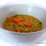 Tasting Good Naturally : Soupe aux lentilles corail et carottes #vegan