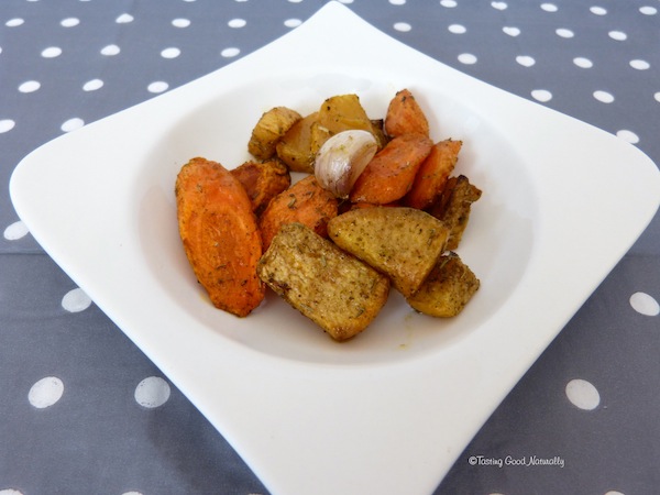 Navets et carottes rôtis - Recette végétalienne