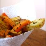 Tasting Good Naturally : Frites de carottes panais et pommes de terre #vegan