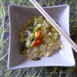 Tasting Good Naturally : Pak choï aux nouilles de soja vegan