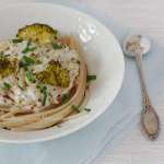 Tasting Good Naturally : Spaghettis aux brocolis et crème d'amandes #vegan #sansgluten