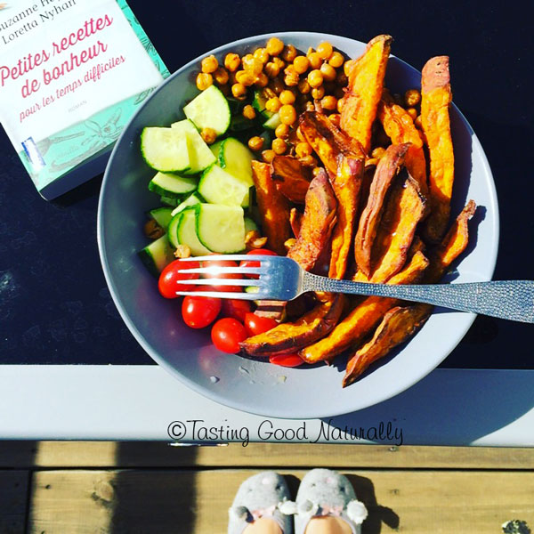 Tasting Good Naturally : Découvrons, aujourd'hui, les Frites de patates douces à la cannelle #vegan que j'adore ! Allez, vous venez voir en cliquant ici ?