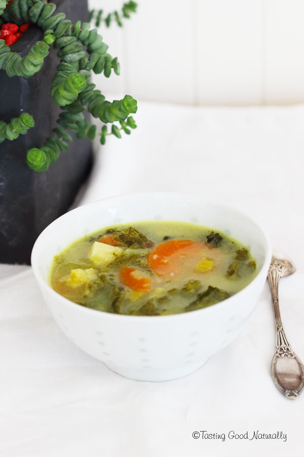 Tasting Good Naturally : Hello ! Venez découvrir ma recette super simple de soupe de légumes au curry et lait de coco végétalienne. C’est un régal pour les papilles. Envie de tester ? C’est par ici !