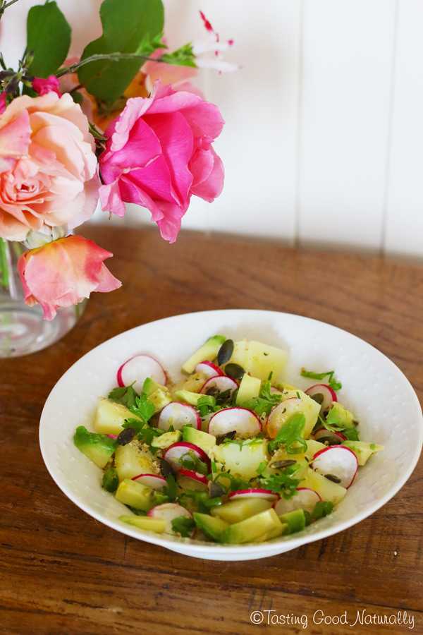 Tasting Good Naturally : Salade printanière aux pommes de terre