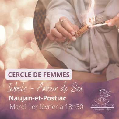 Hélène TURNER - Naturopathie Reiki : Cercle de Femmes Impbolc - Amour de soi - Mardi 1er février 2022 à 18h30