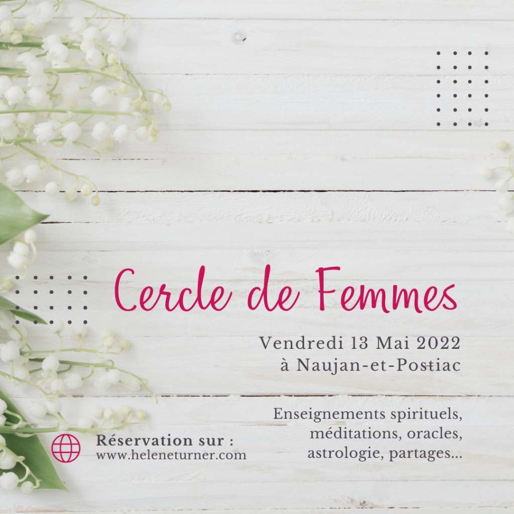 Cercle de Femmes du vendredi 13 mai 2022 à Naujan-et-Postiac